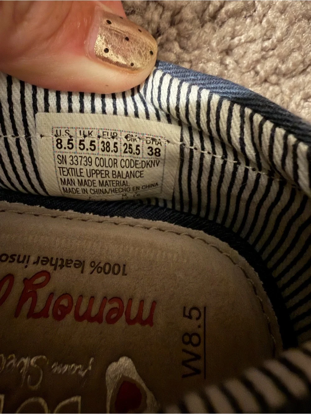 Skechers by Bob’s- Navy Canvas Slip-On Loafers Size 8.5
